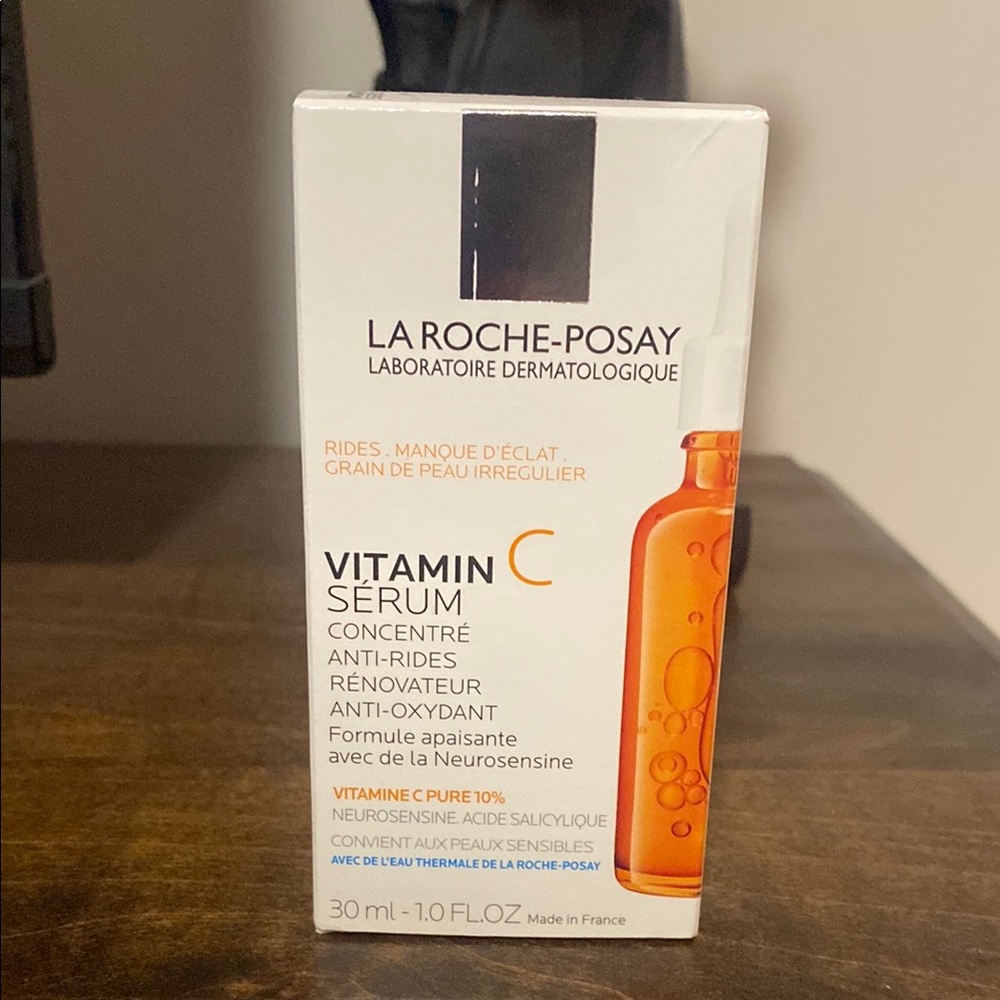 10% Pure Vitamin C Serum - Anti-Aging Face Serum La Roche Posay NEW